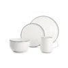 Salt&Pepper Assiettes Plates Service 16 Pièces Blanc