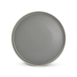 ONA Assiettes Plates Service 16 Pièces Gris -Assiettes Soldes Magasin service 16 pieces gris 3