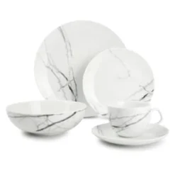 Salt&Pepper Assiettes Plates Service 20 Pièces Marble