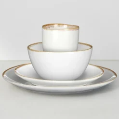 Mica Decorations Assiettes Plates Service De Table 16 Pièces En Céramique Blanc 9 Mica Decorations Assiettes Plates Service De Table 16 Pièces En Céramique Blanc -Assiettes Soldes Magasin service de table 16 pieces en ceramique blanc 3